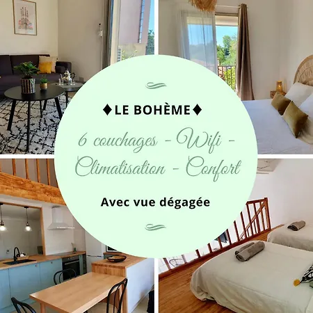 Grand T2 Le Boheme Appartement *